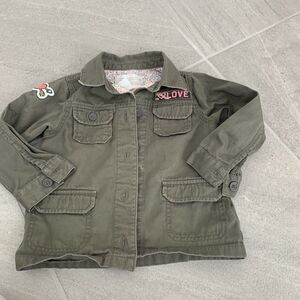 Carters 3T Girls Khaki Green Jacket
